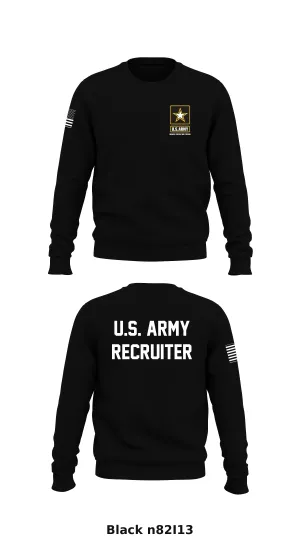 US ARMY MENIFEE RECRUITING STATION Store 1 Core Men's Crewneck Performance Sweatshirt - n82I13