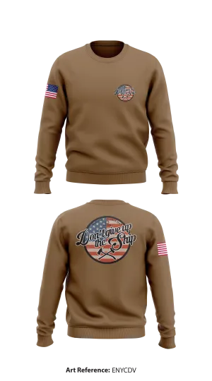 USS Oakland Flying Squad Store 1 Core Men's Crewneck Performance Sweatshirt - enYcDV