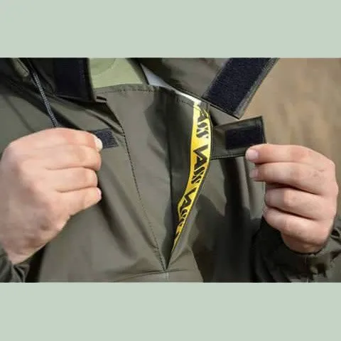 Vass Tackle Team Vass 175 ‘Edition 4’ waterproof/breathable fishing unlined lightweight smock 'Khaki Edition'