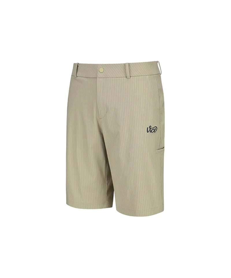 Vice Golf Atelier Men's Essential Half Pants - Beige