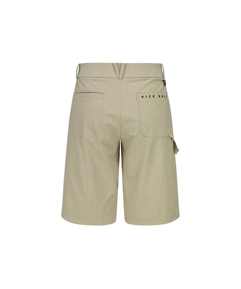 Vice Golf Atelier Men's Essential Half Pants - Beige