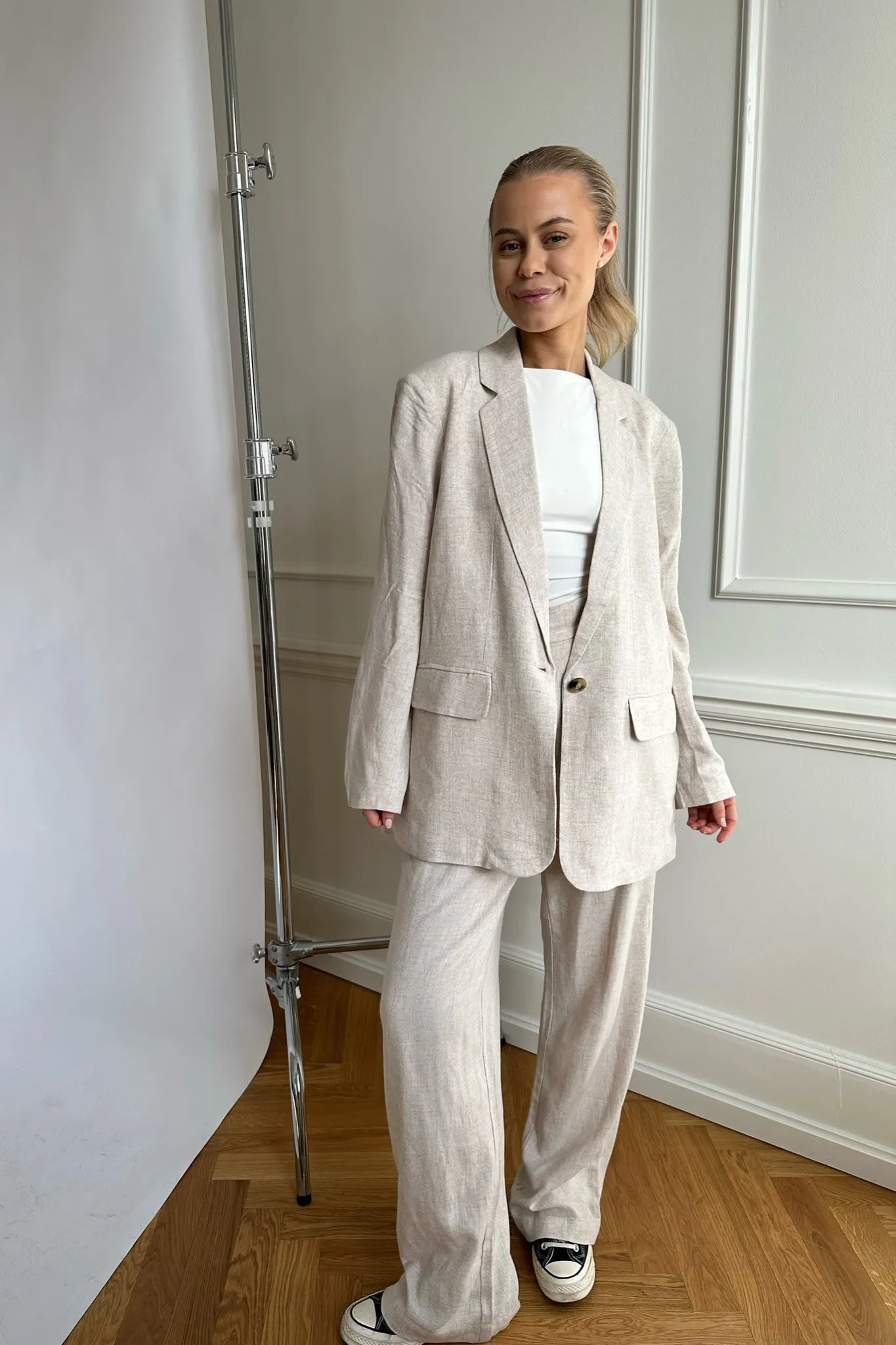 VMVera Blazer - Beige Hør