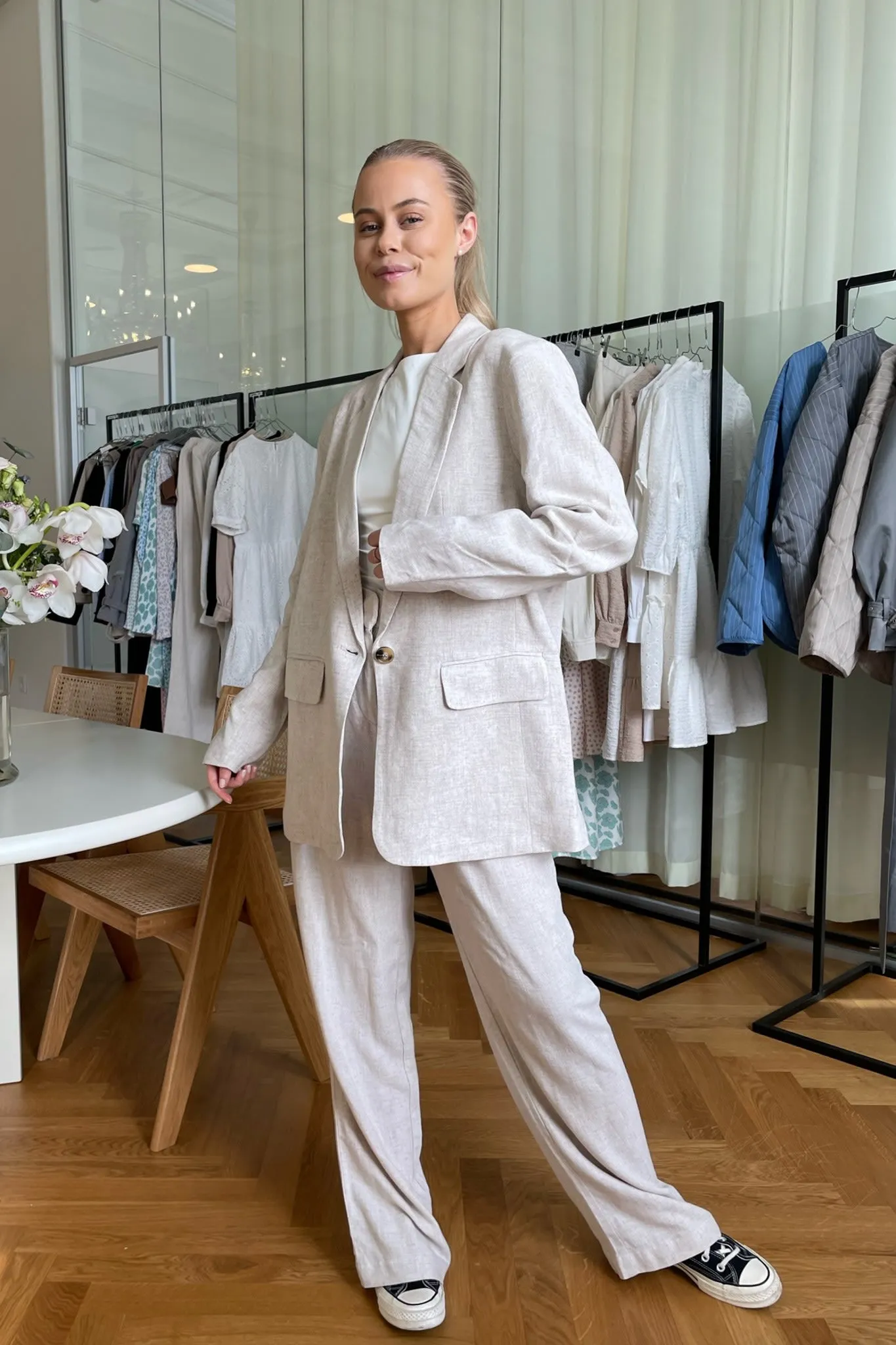 VMVera Blazer - Beige Hør