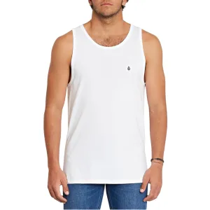 Volcom Stone Blanks Tank Top Vest - White