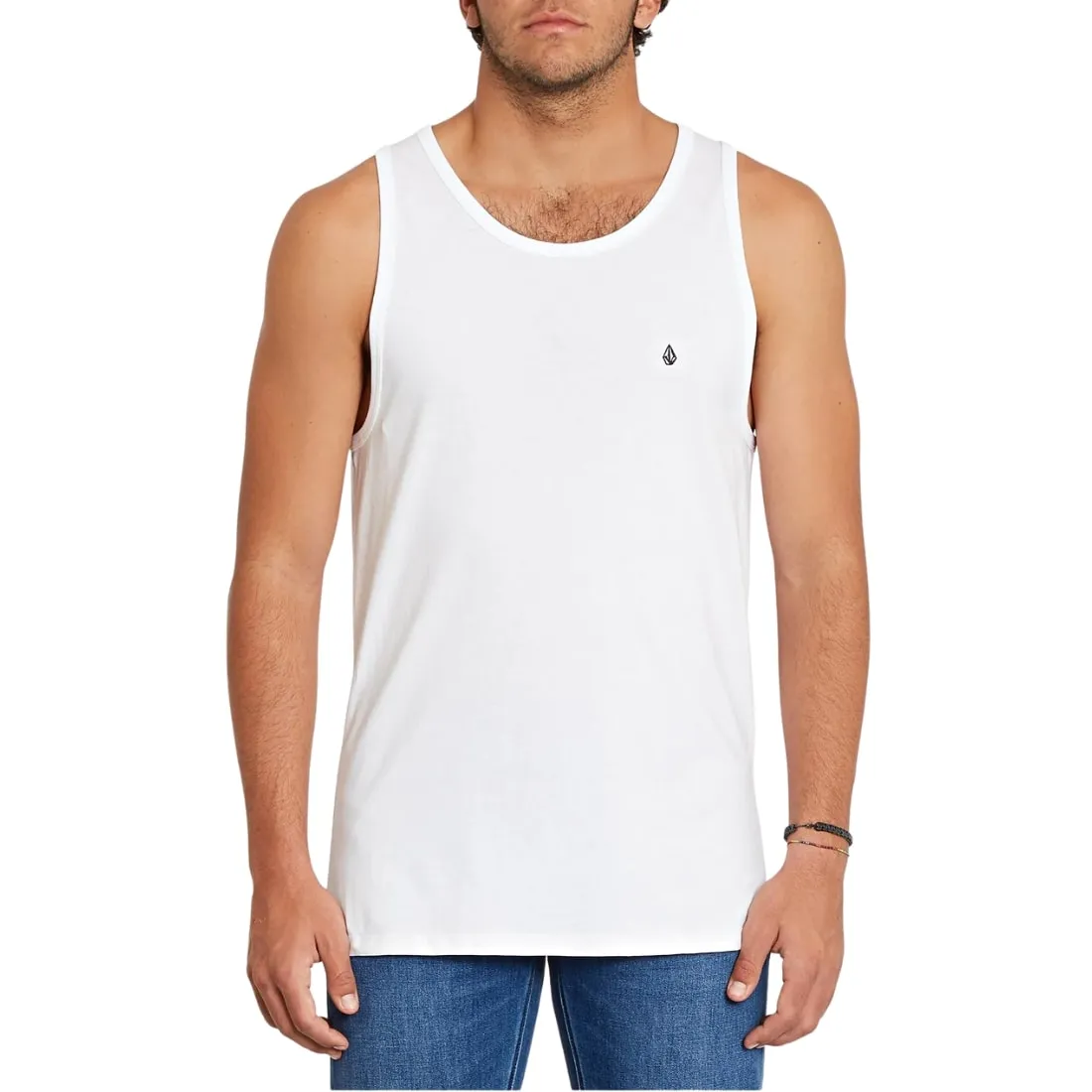 Volcom Stone Blanks Tank Top Vest - White