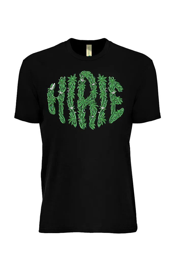 Weed Leaves Logo Tee