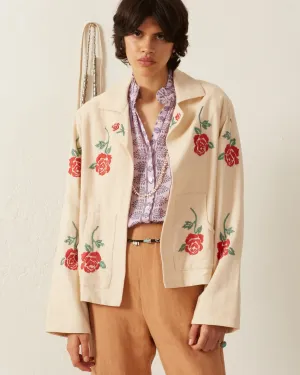 Western Blush Rose Jacket