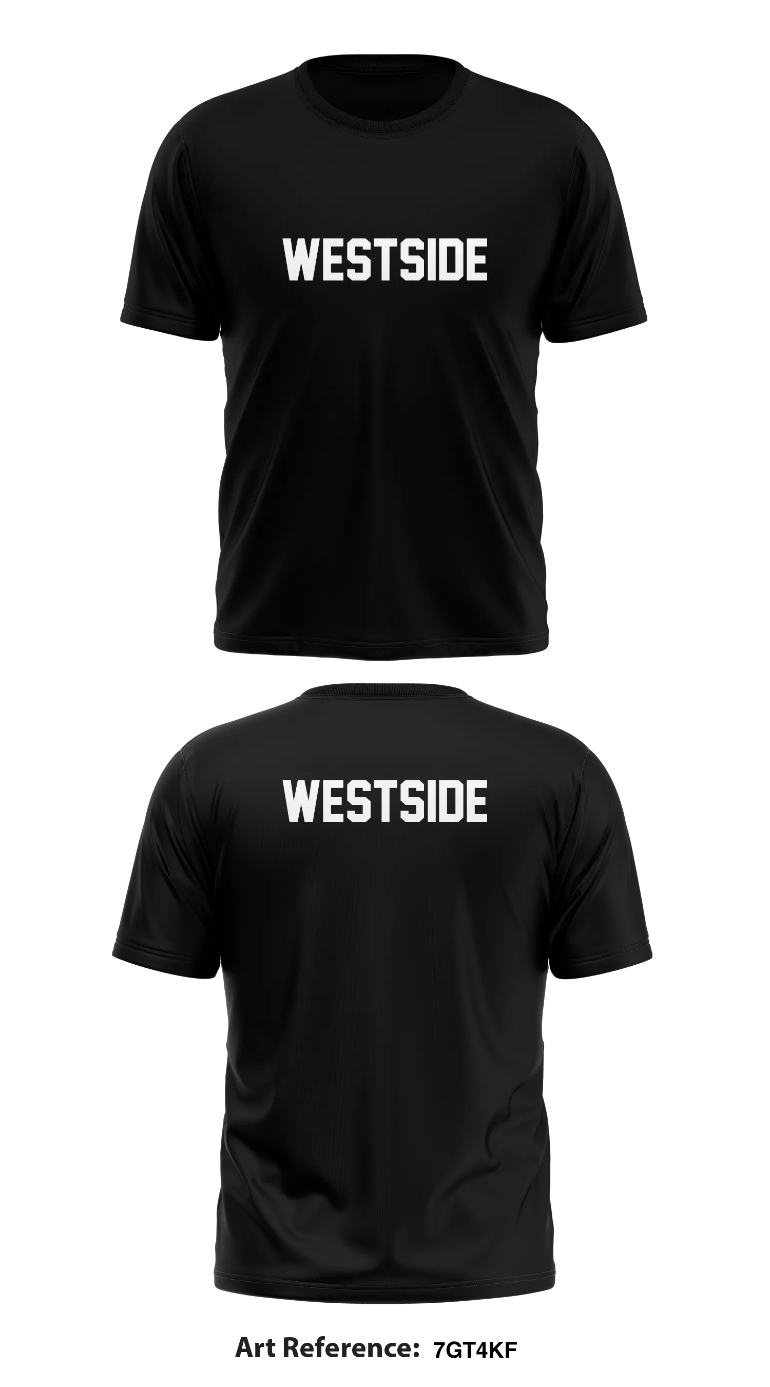 Westside Store 2 Core Men's SS Performance Tee - 7gT4Kf