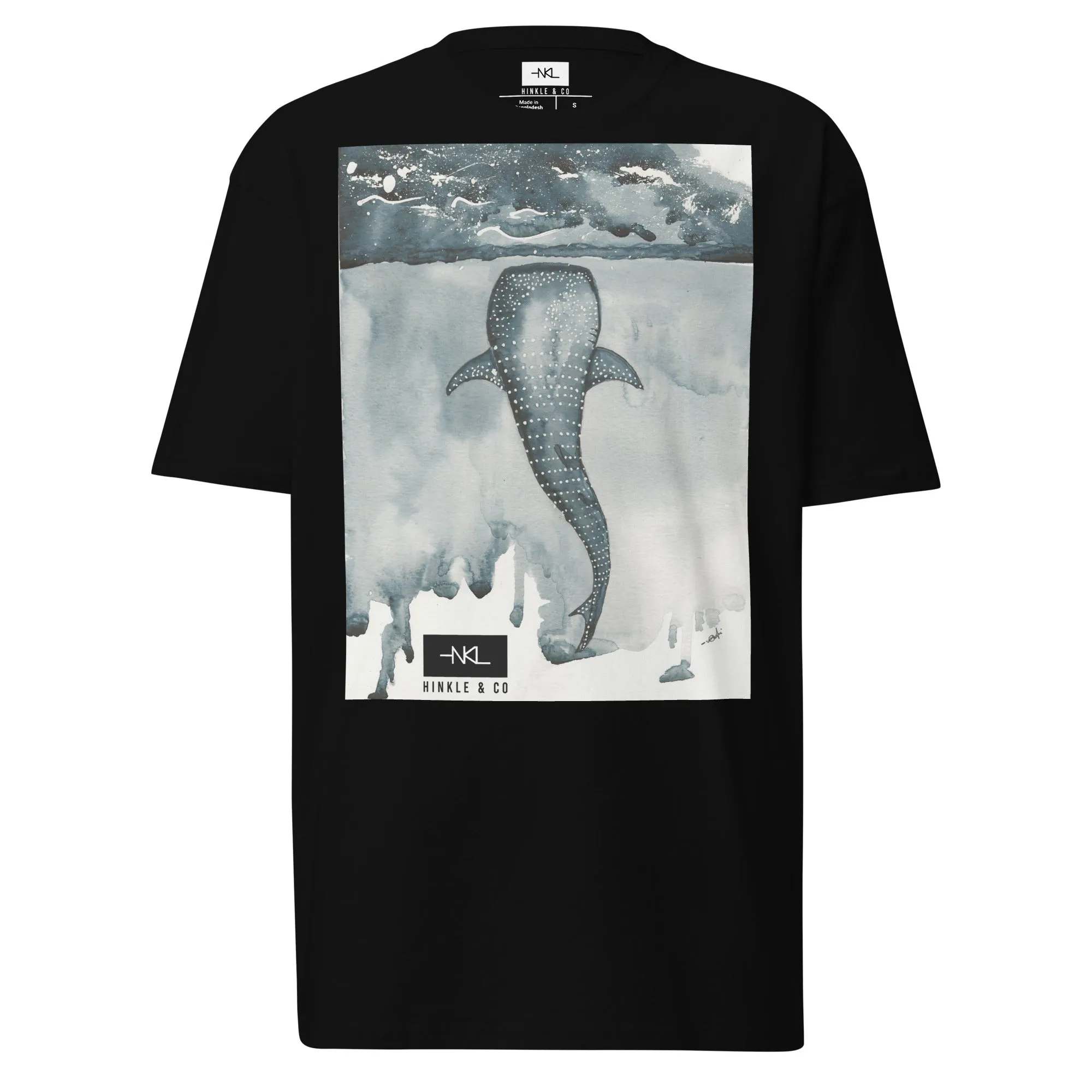 Whale Shark T-Shirt | Watercolor with Edge