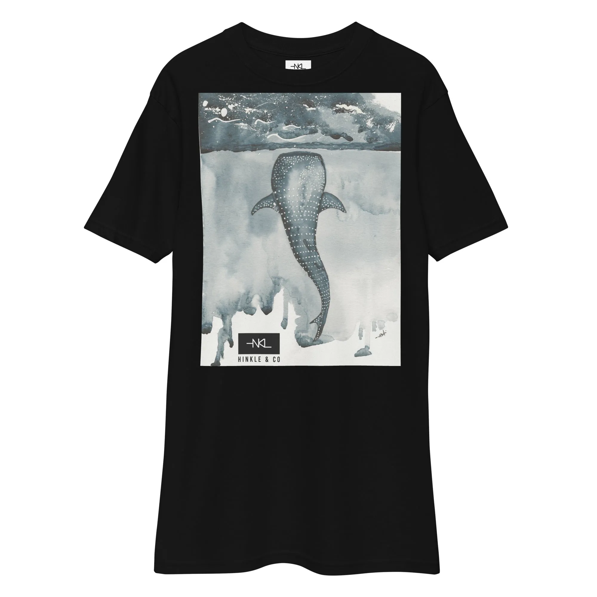Whale Shark T-Shirt | Watercolor with Edge