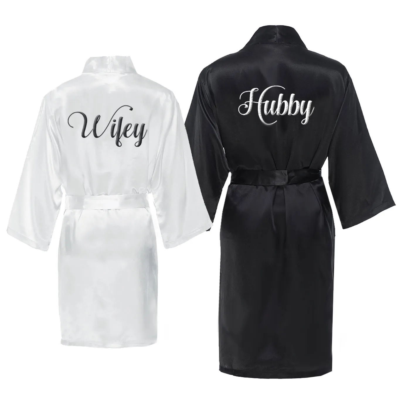 Wifey and Hubby Robe Set