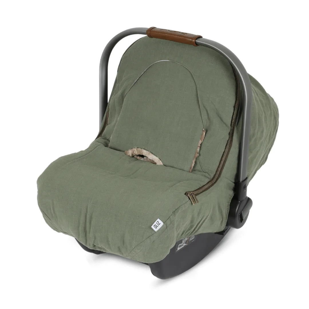 Winter Linen Cover - Khaki (Green)