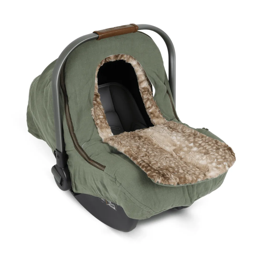 Winter Linen Cover - Khaki (Green)