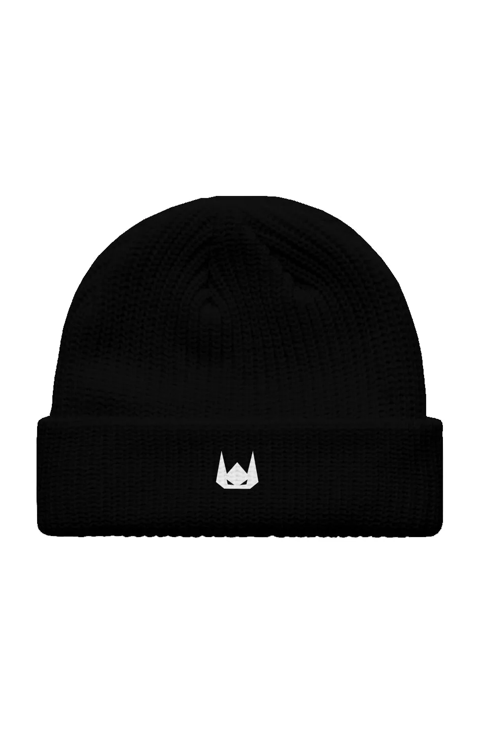 WOLFPACK UNLTD PREMIUM FISHERMAN BEANIE | BLACK