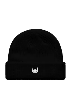 WOLFPACK UNLTD PREMIUM FISHERMAN BEANIE | BLACK