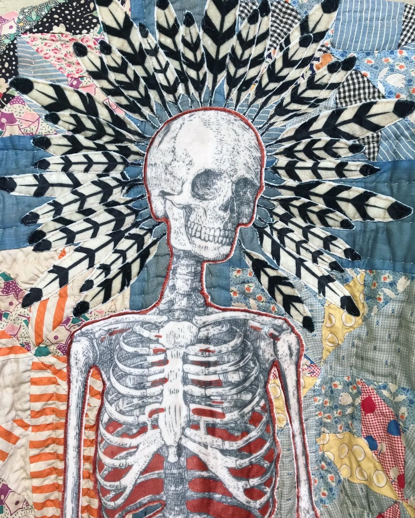 X- Ray Vision Quilted Caftan