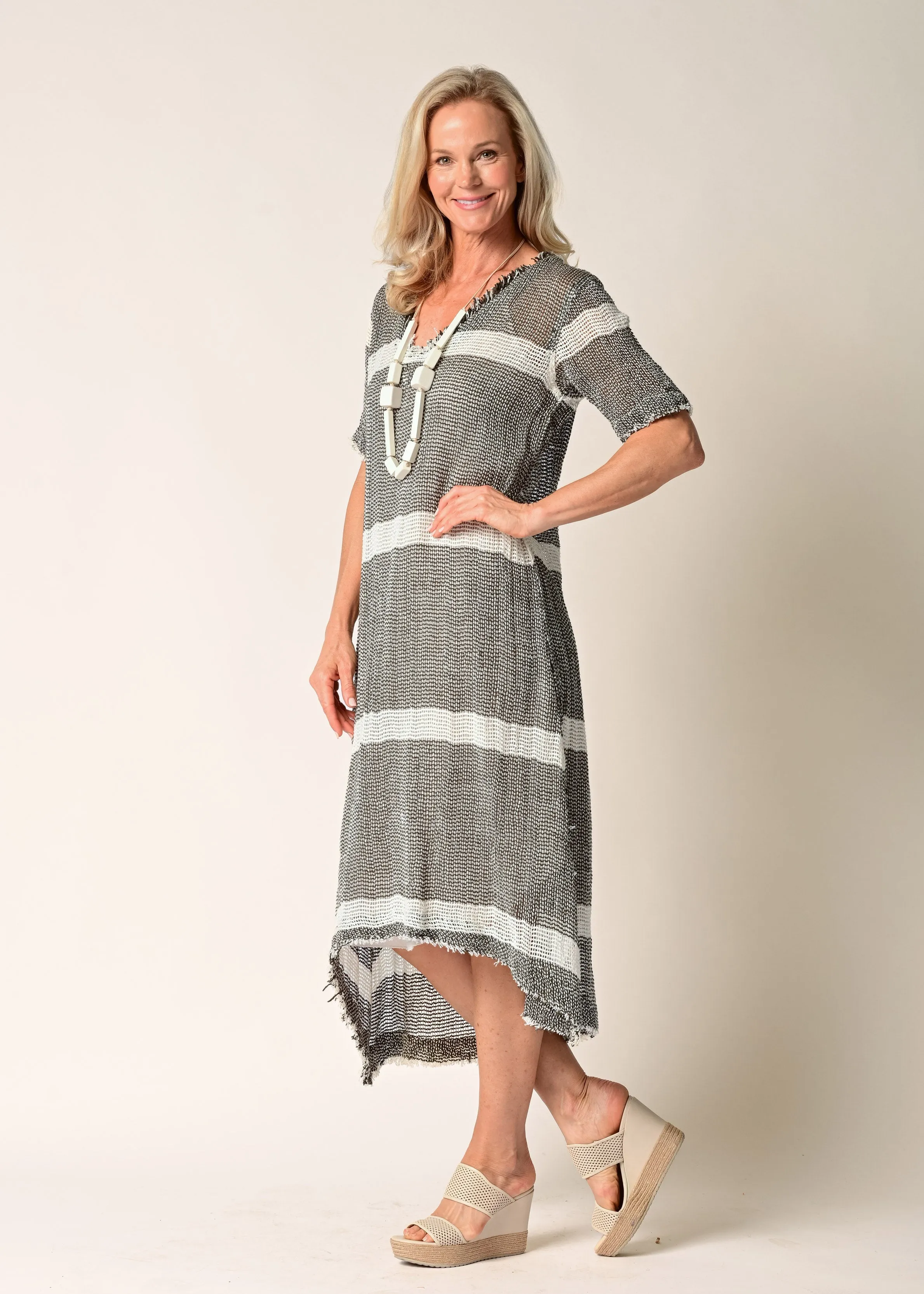 Xanthe Dress in Khaki