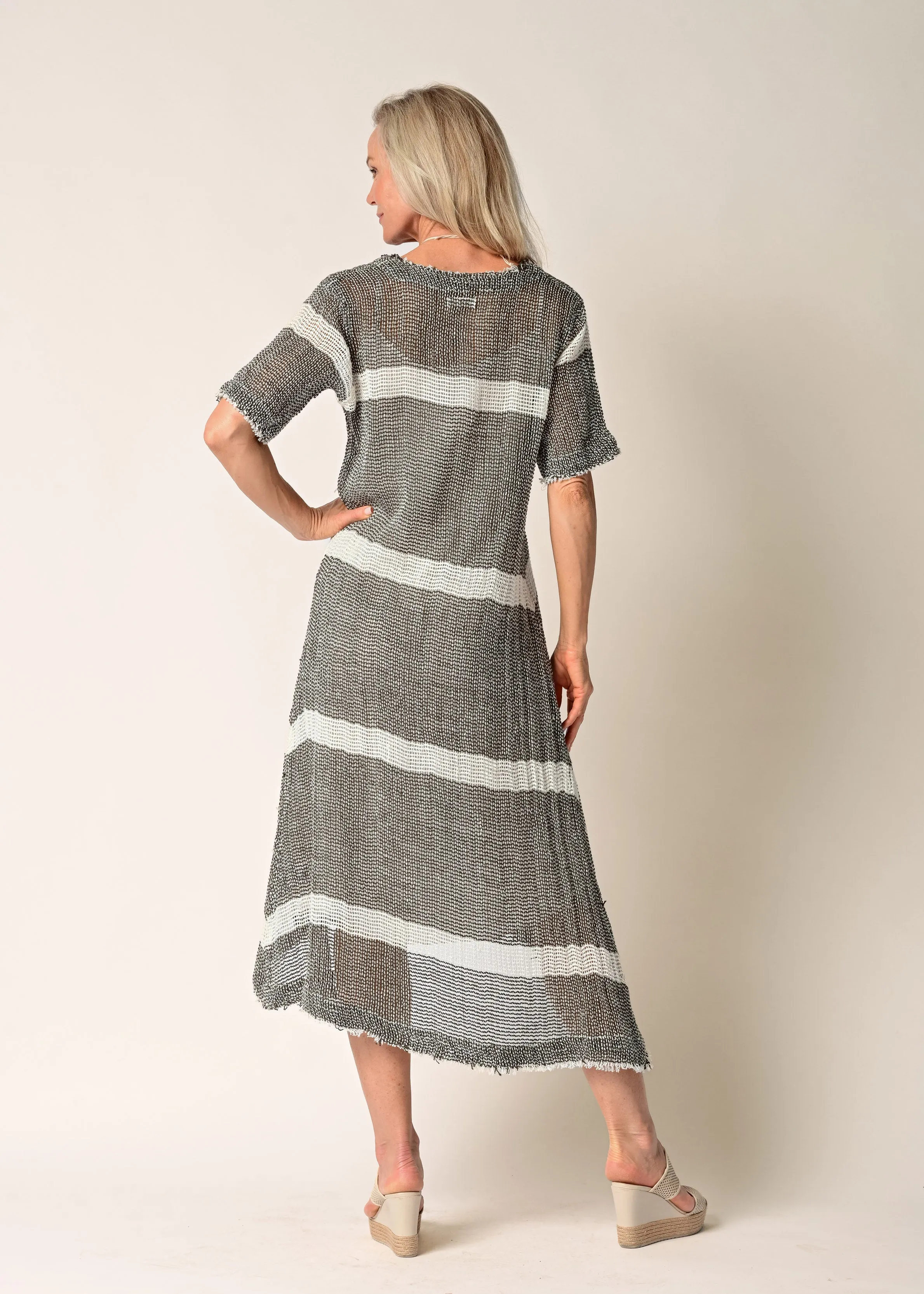 Xanthe Dress in Khaki